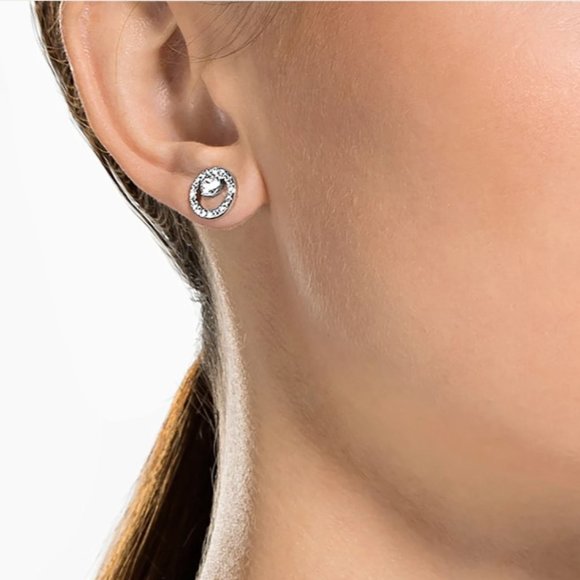 Swarovski Crystal Stud Earrings - Picture 7 of 9